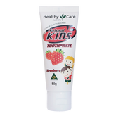 Healthy Care Natural Kids Toothpaste Organic Strawberry Flavour 50g